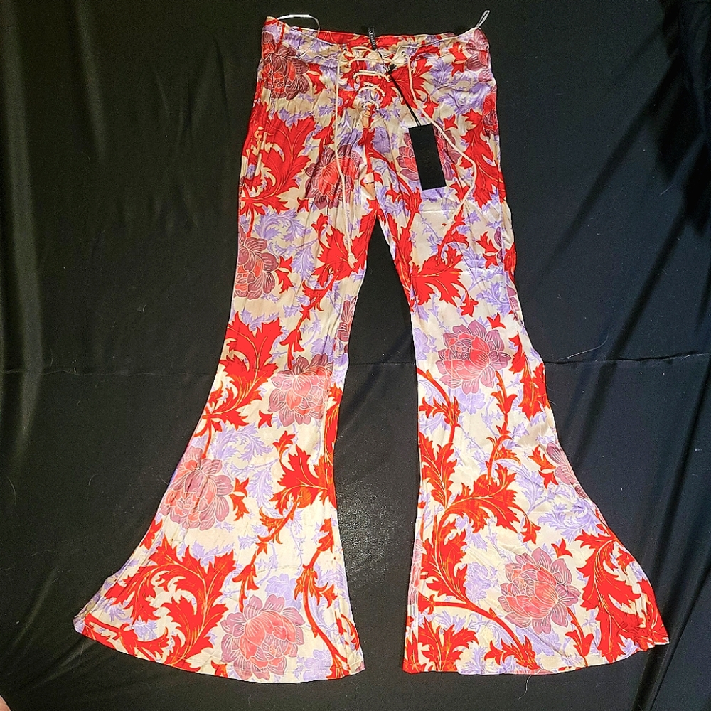 FP Jimi printed flares.